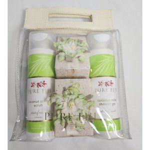 Pure Fiji Coconut Creme Starfruit Infusion Gift Set NEW